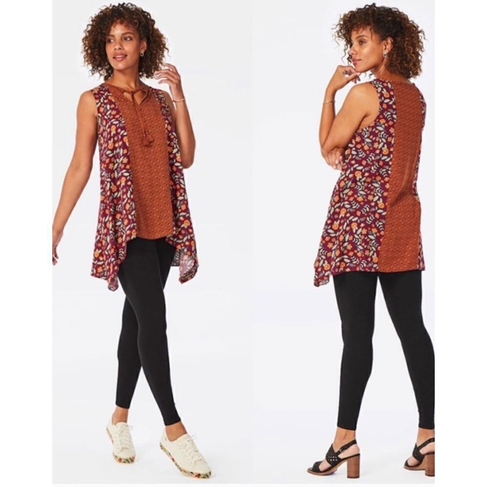 Matilda Jane Teach Me Tank Tunic Top XS‎